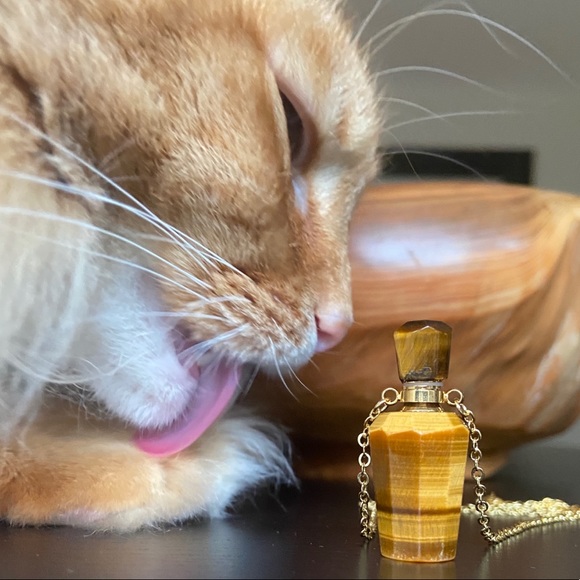 Tiger Eye Bottle Pendant - Picture 3 of 3